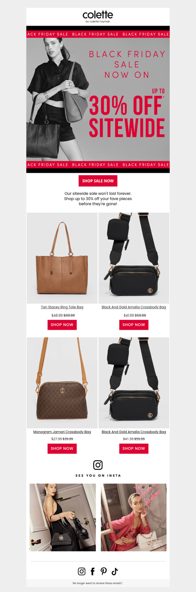 30% off sitewide Black Friday still going 🔥