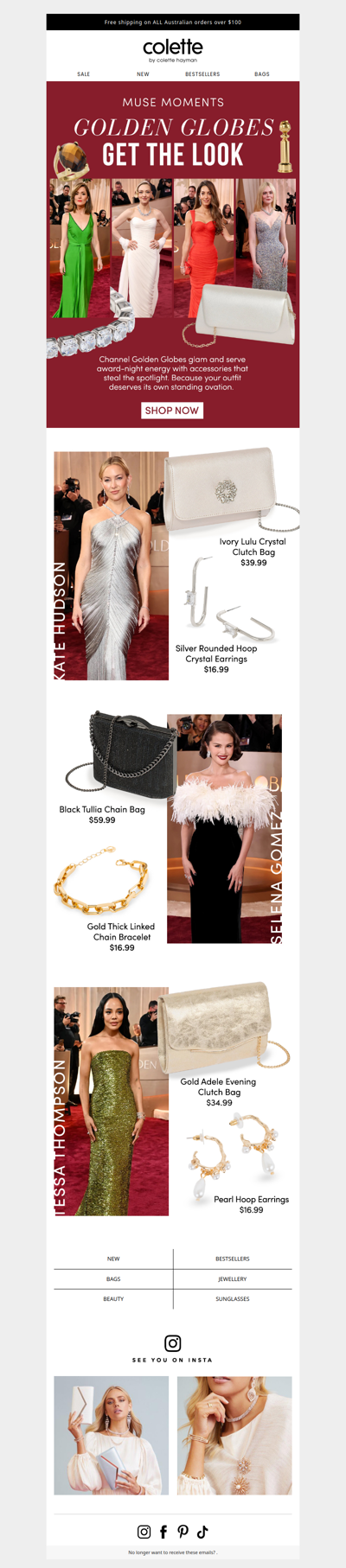 Serving Golden Globes vibes 💫