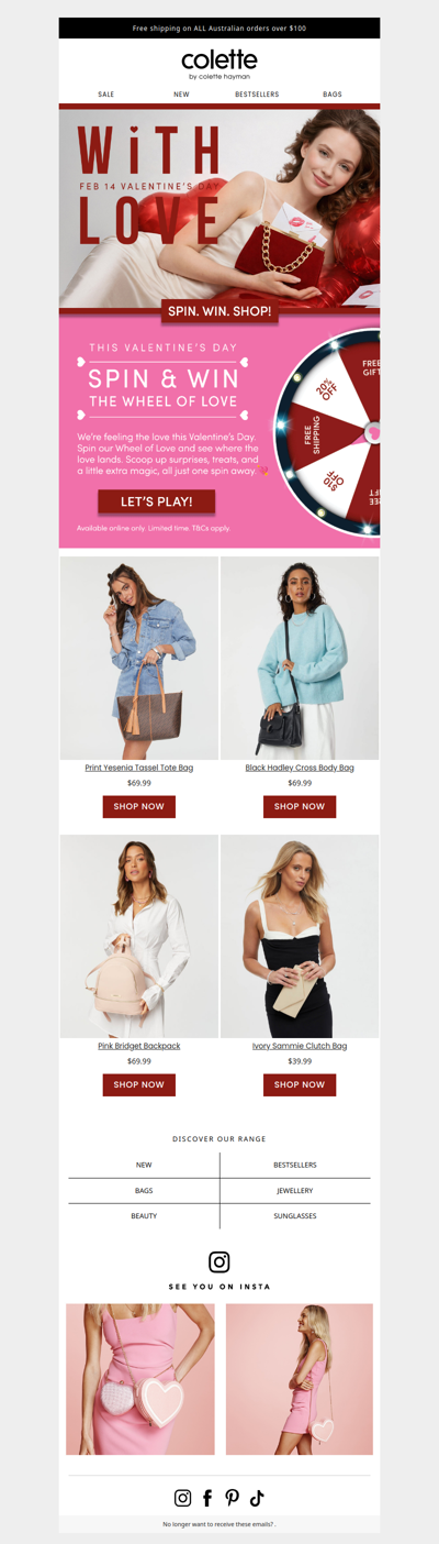 Spin. Win. Fall in love.