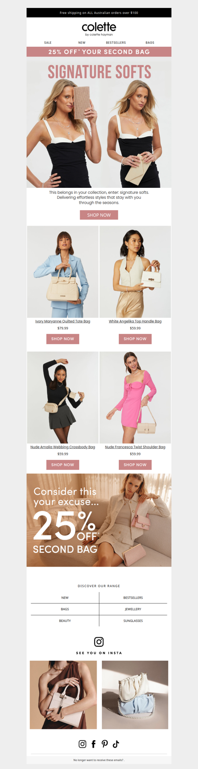 Soft tones, strong style