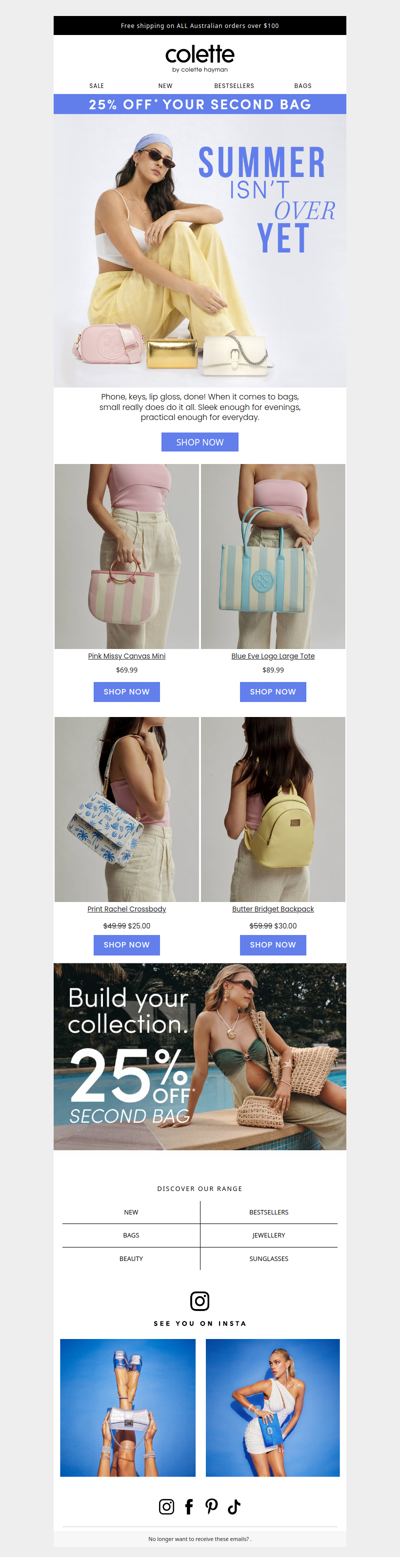 Summer isn’t done with you