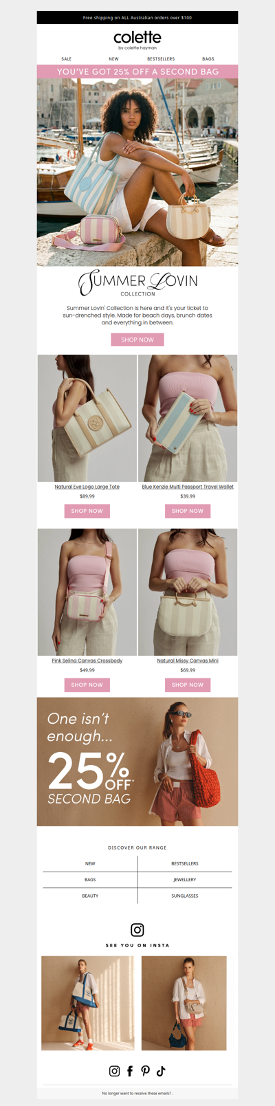 Summer Lovin’ looks good on you