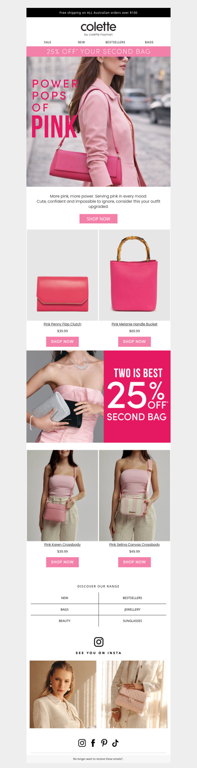 Not only on Wednesdays we wear pink 🩷