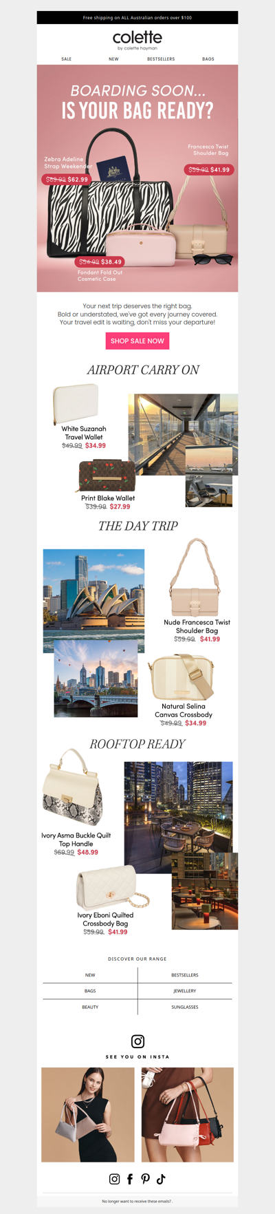 ✈️ Your next trip deserves the right bag.