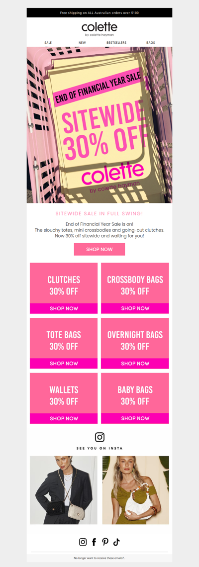 Psst… the EOFY sale is still going 👀