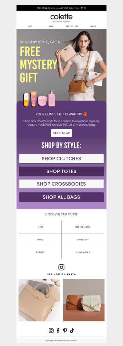 🎁 How to get a FREE mystery gift