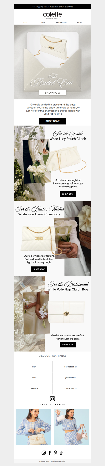 💍 Bride, bridesmaid or just there for the free bar? We got you.