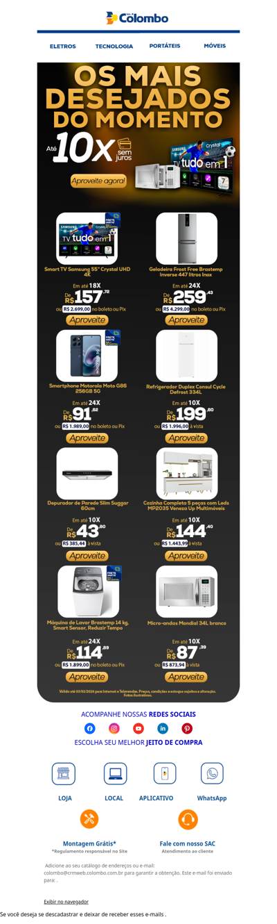 🛒 Sua chance chegou! Confira os mais desejados do momento!