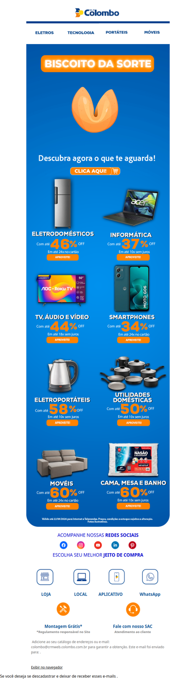 🥠 Abra seu Biscoito da Sorte agora