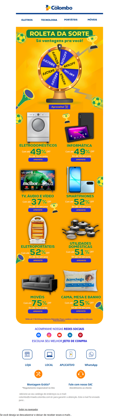 Sua chance de economizar chegou! 🍀