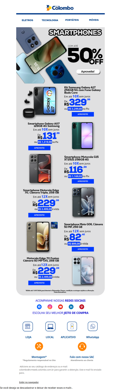 Bora trocar de smartphone? 😉
