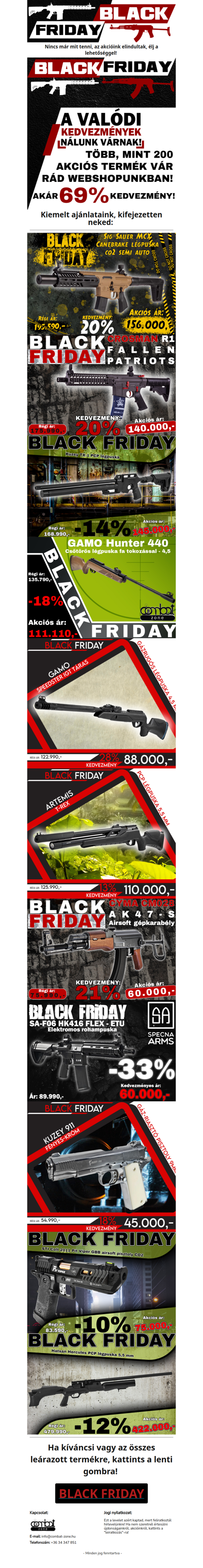 RENDSZERHIBA MIATT 69%-OS KEDVEZMÉNY A WEBSHOPBAN!