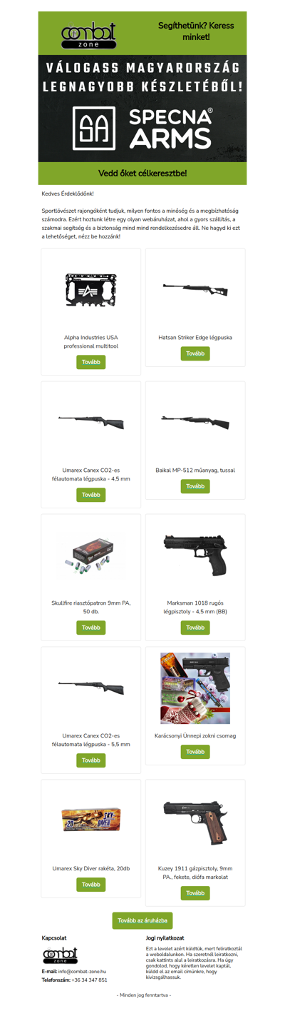 Kiválogattuk neked a webáruházunk legjobbjait!