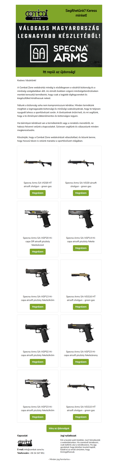 A legújabb trendek Neked!