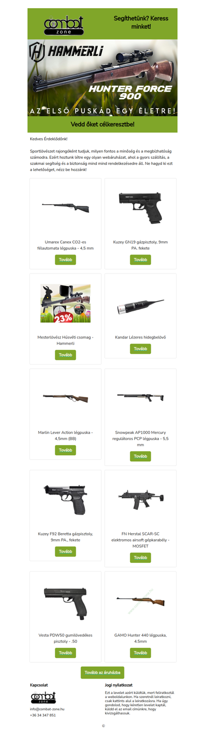 Kiválogattuk neked a webáruházunk legjobbjait!