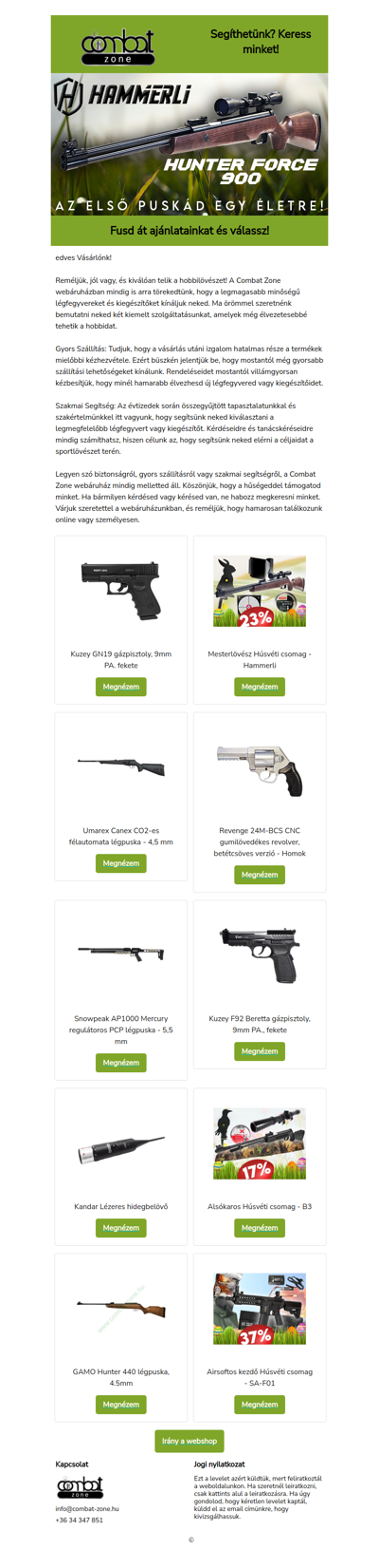 Nézd csak mi mindent szedtünk össze neked!