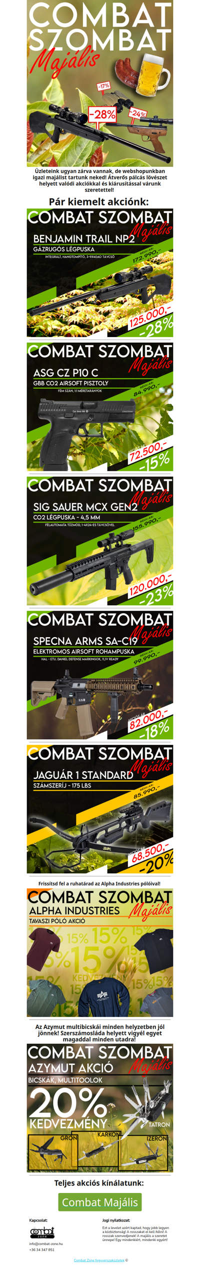A Combat  Zone üzenete a szeretet ünnepén: