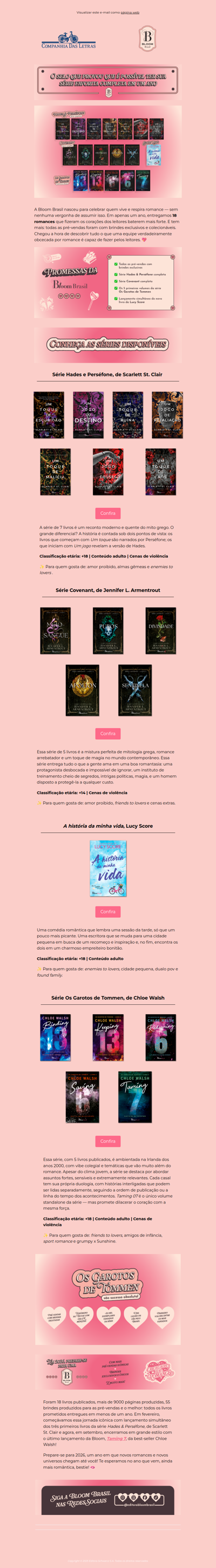 BLOOM EM 2025: PROMETEU TUDO, E ENTREGOU! 💖