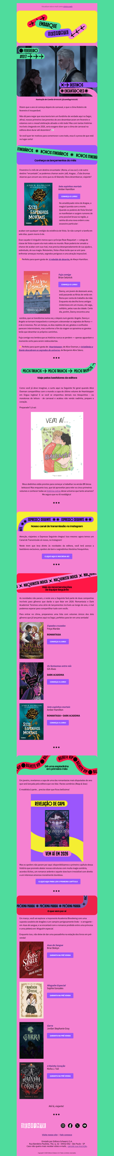 EMBARQUE SEGUINTE 🚇 Destinos encantadores