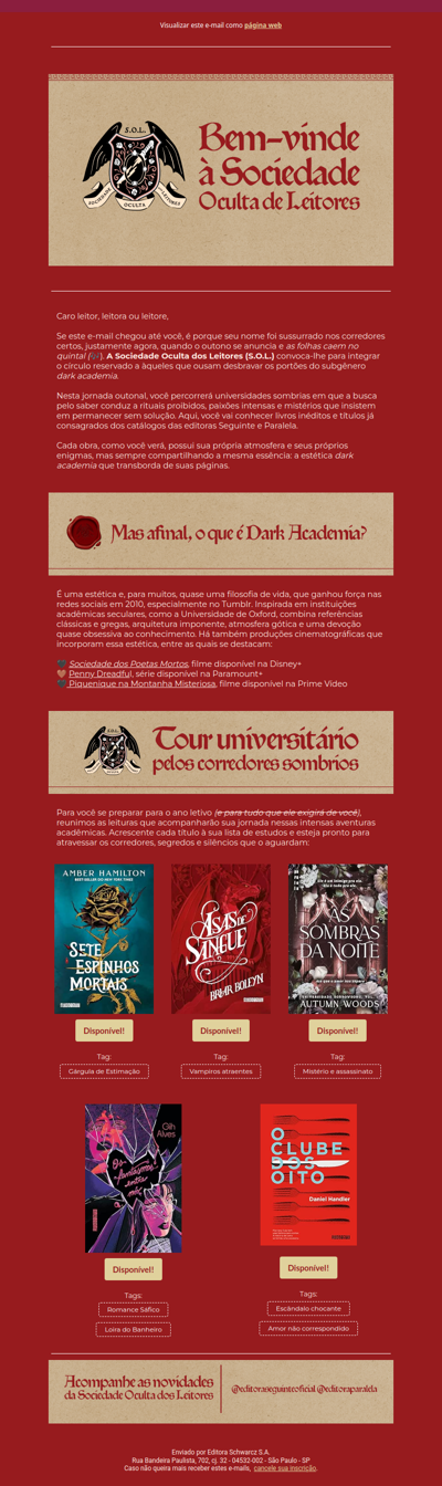 DARK ACADEMIA 🤎 Nerds no lado sombrio da força