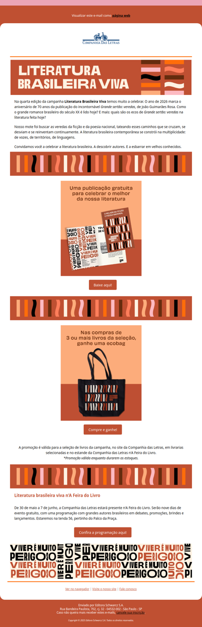 É tempo de celebrar a literatura brasileira contemporânea