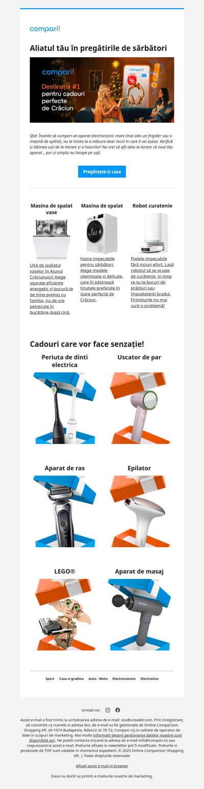 ❄️ Delicatese proaspete și o casă impecabilă de sărbători