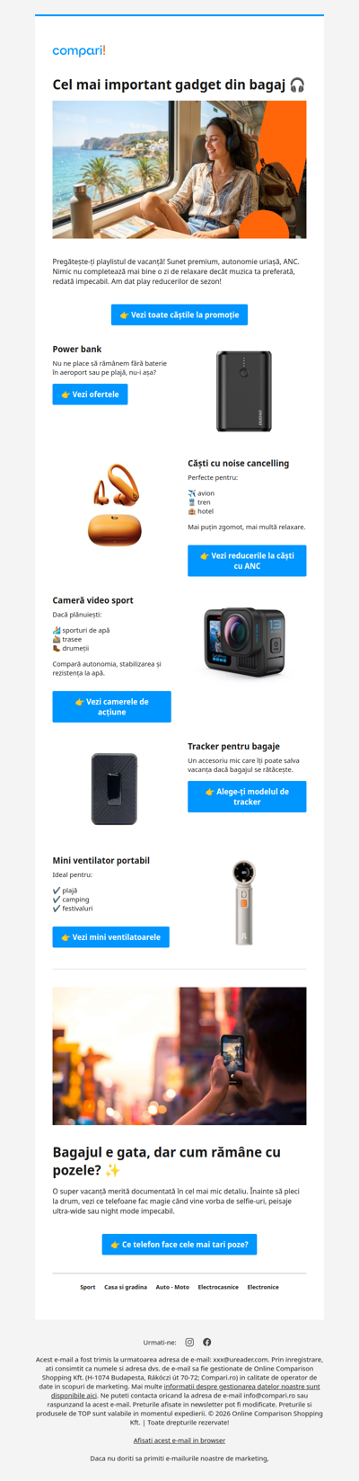 Pleci în vacanță? ✈️
