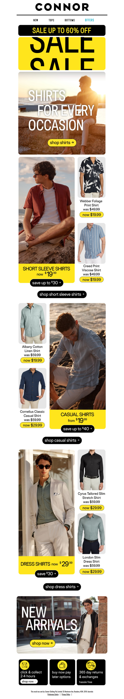 Shirts for Every Occasion | Now from $19.99