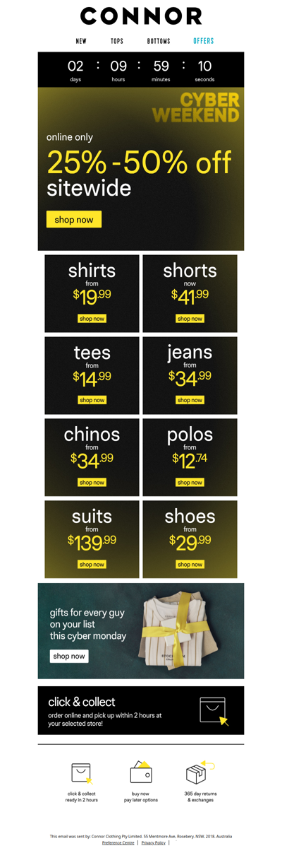 Online Exclusive: Shop 25% - 50% OFF EVERYTHING!