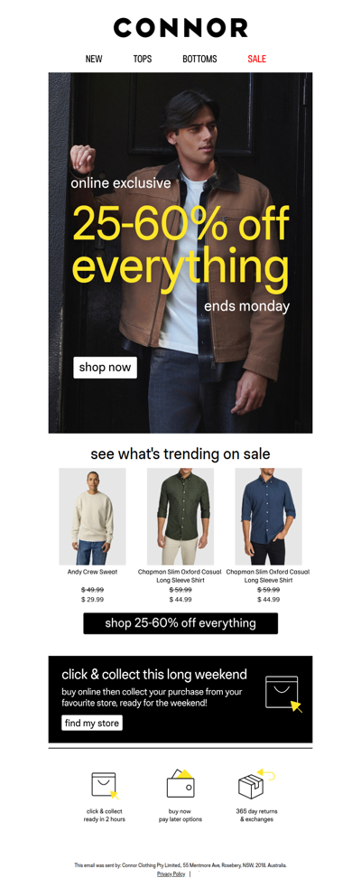 Online Exclusive: 25-60% Off Everything