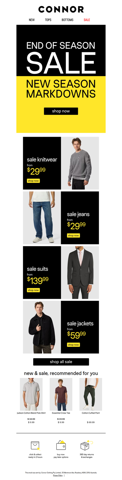 New & Further Markdowns Added!