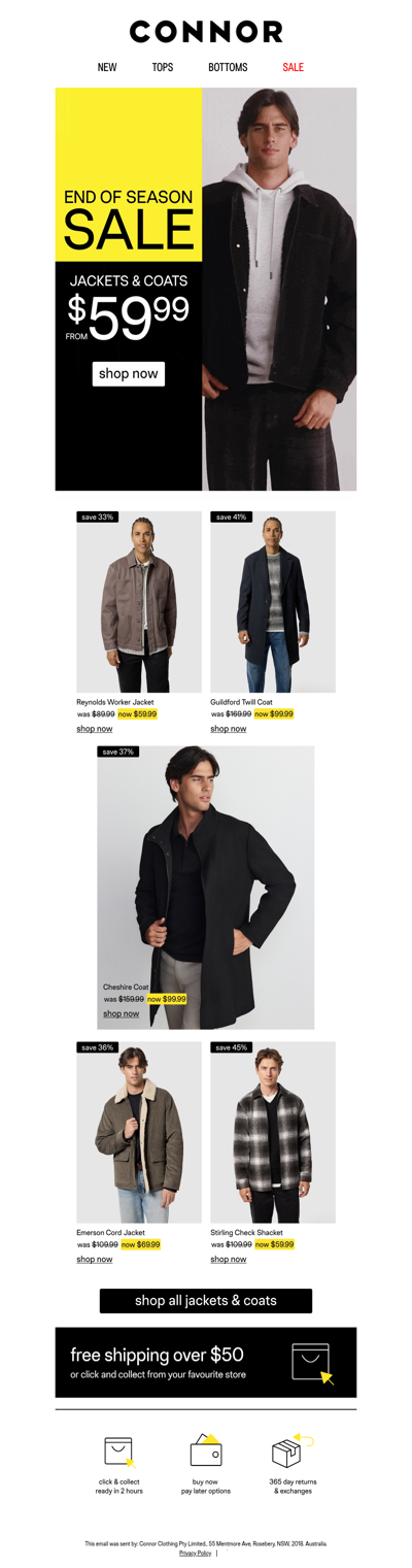 Winter Favourites Reduced