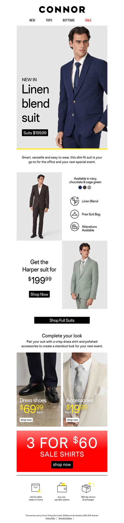 New In: Suiting