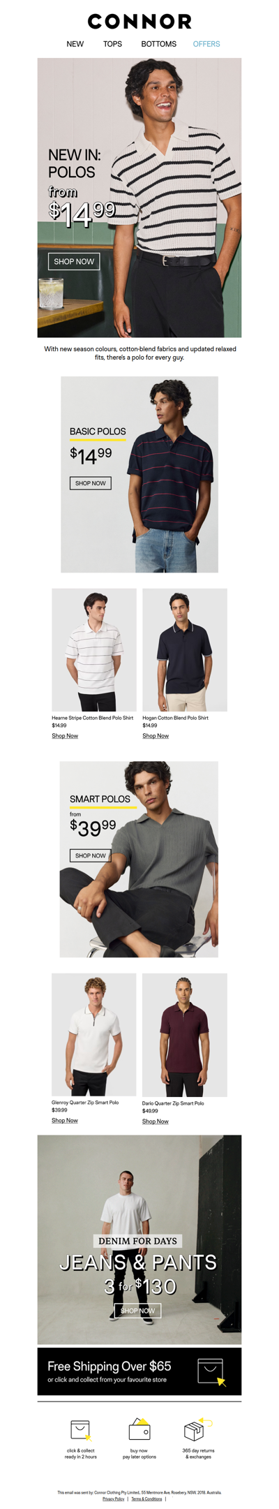 New In: Polos