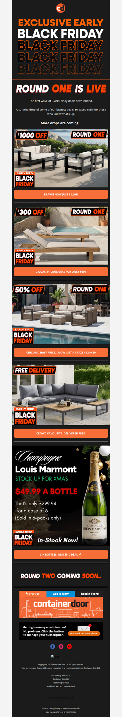 Early Black Friday Drop: Round One 🔥