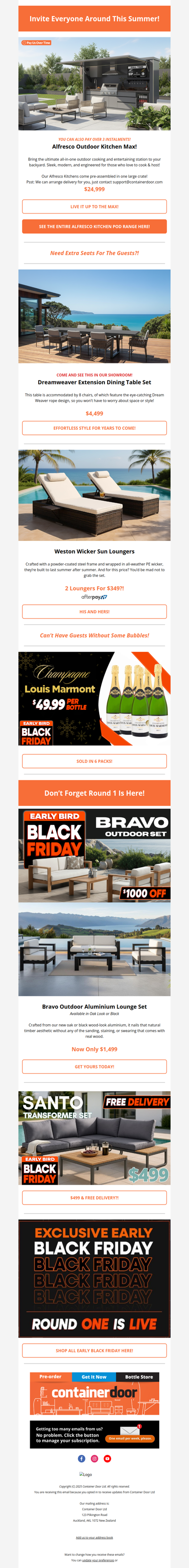 Got Extra Guests Coming Over? 🍾