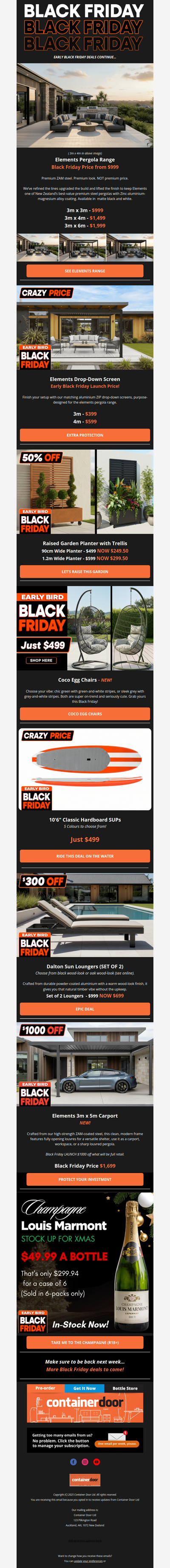 Black Friday Round TWO. You’re Not Too Late.