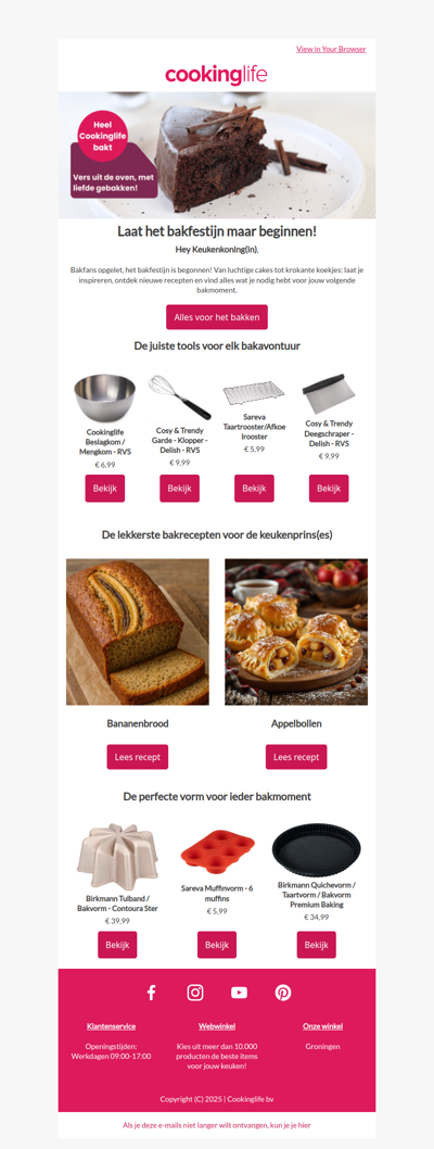 Bak de sterren van de hemel ✨🍰