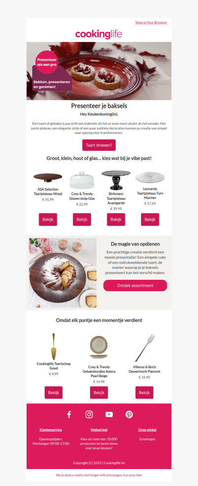 Maak van je baksels een feestje 🎂