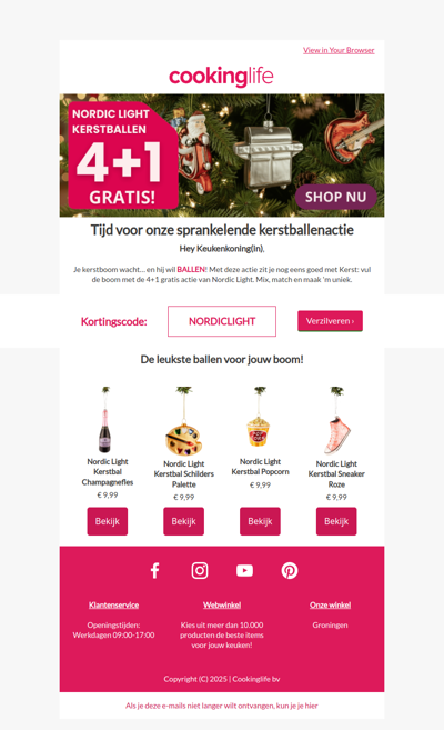 🎅 Ho-ho-ho! Mis deze dagdeal niet 🎄