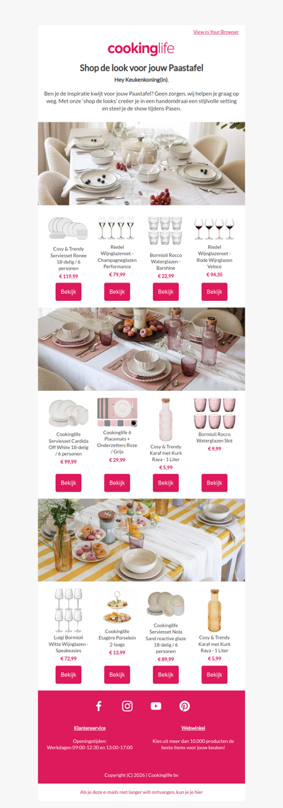 Zo dek je de Paastafel! 🐣