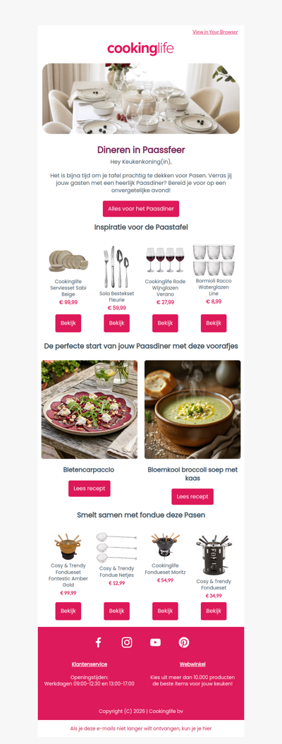 Jouw Paasdiner in stijl! 🍽️