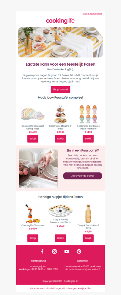 Dit is je laatste kans voor Pasen! 🐣