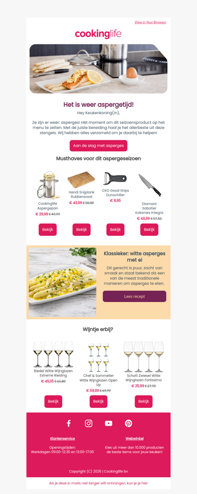 Haal meer uit het aspergeseizoen! 🤩