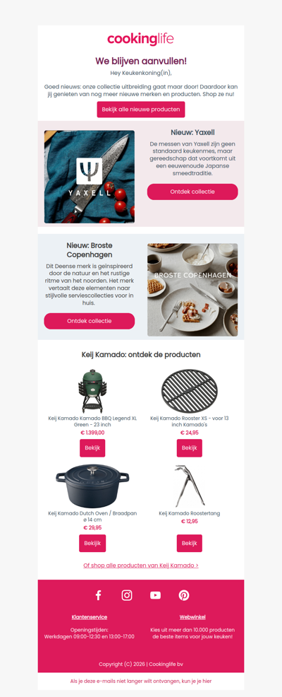 🤩 Er zijn weer nieuwe merken toegevoegd