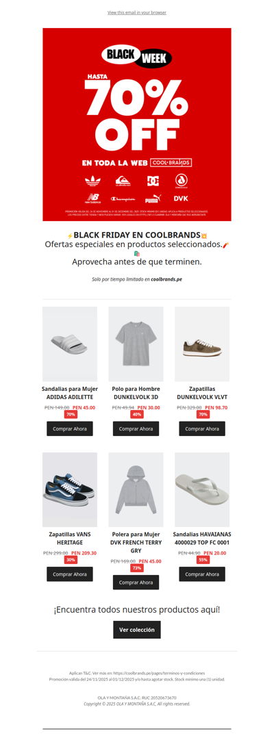 💥COMENZÓ BLACK FRIDAY | COOLBRANDS⏰