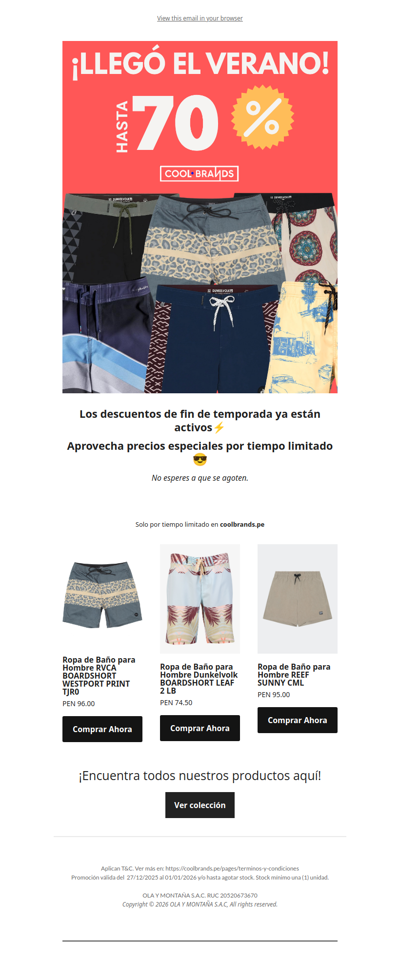ÚLTIMOS DESCUENTOS DE LA TEMPORADA| COOLBRANDS⏰