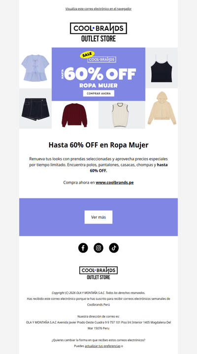 Renueva tu clóset con hasta 60% OFF 🛍️