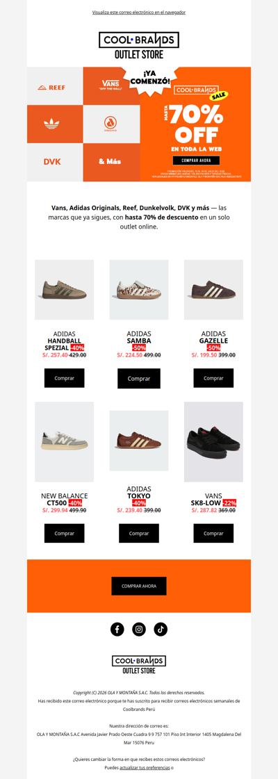 Hasta 70% OFF en Coolbrands