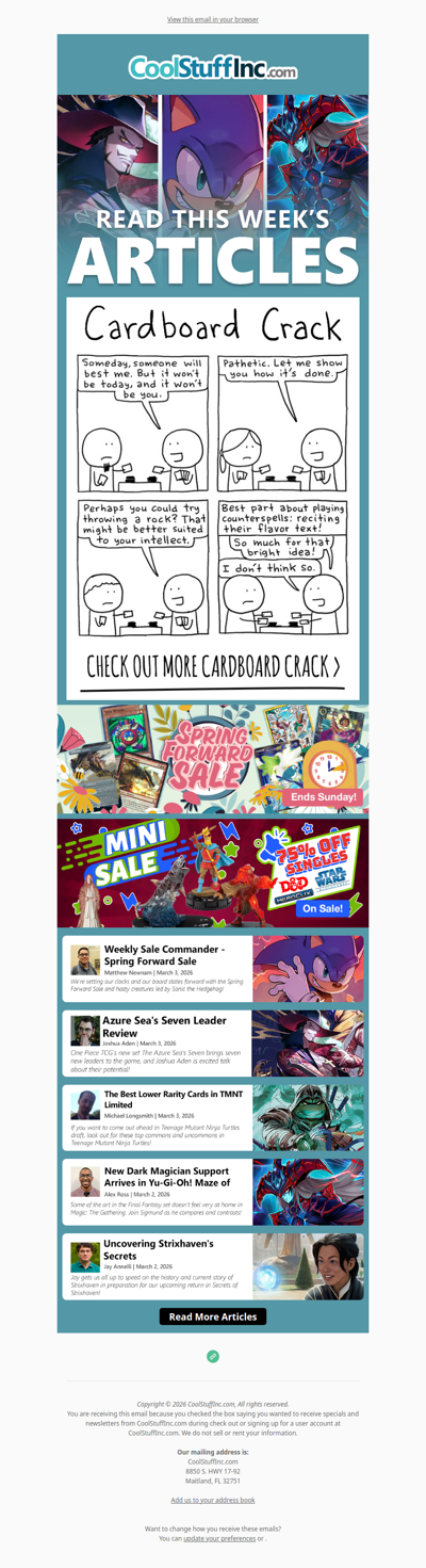 This Week’s Featured Articles +  🌸Spring Forward Sale!🌸